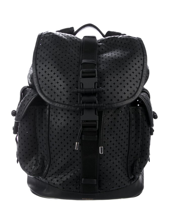 Givenchy Leather Perforated Backpack Bags GIV78239 The RealReal
