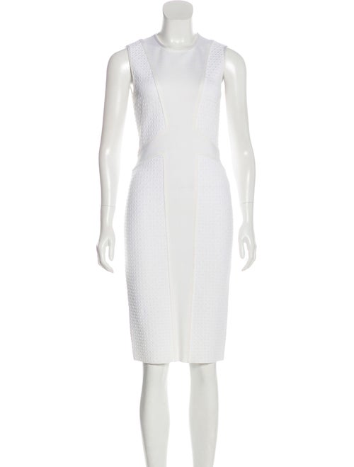 Givenchy Sleeveless Honeycomb Dress
