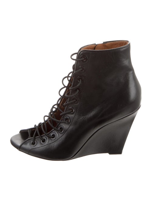 Givenchy Leather Ankle Booties Black