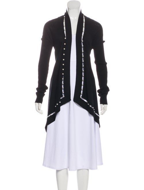Givenchy Wool Lightweight Cardigan Black