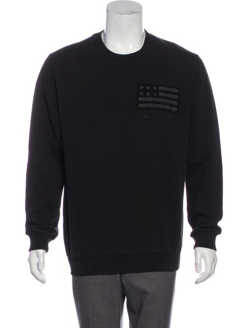 Givenchy Flag Appliqué Sweatshirt black