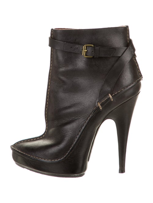 Givenchy Leather Boots Black