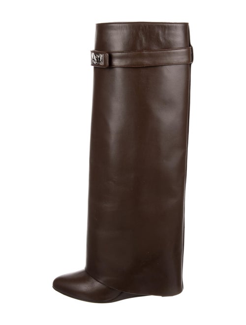Givenchy Leather Boots Brown