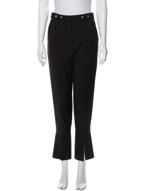 Givenchy Mohair Flared Pants Black