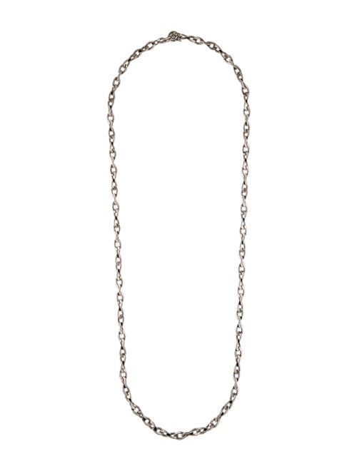 Givenchy Link Chain Necklace Silver