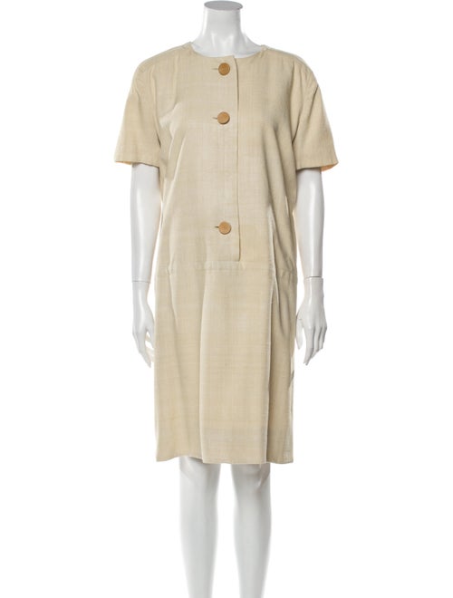 Givenchy Crew Neck Knee-Length Dress
