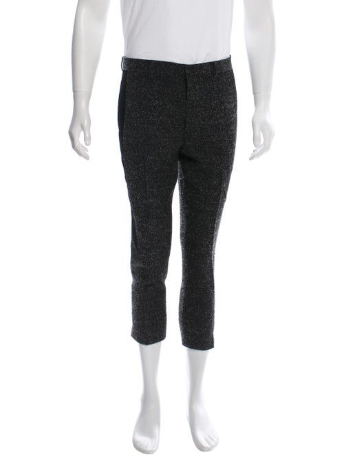 Givenchy Tweed Wool Pants black