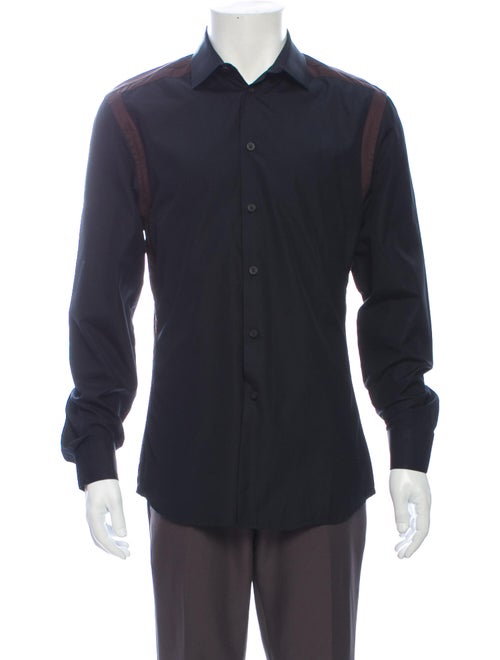 Givenchy Long Sleeve Dress Shirt Black