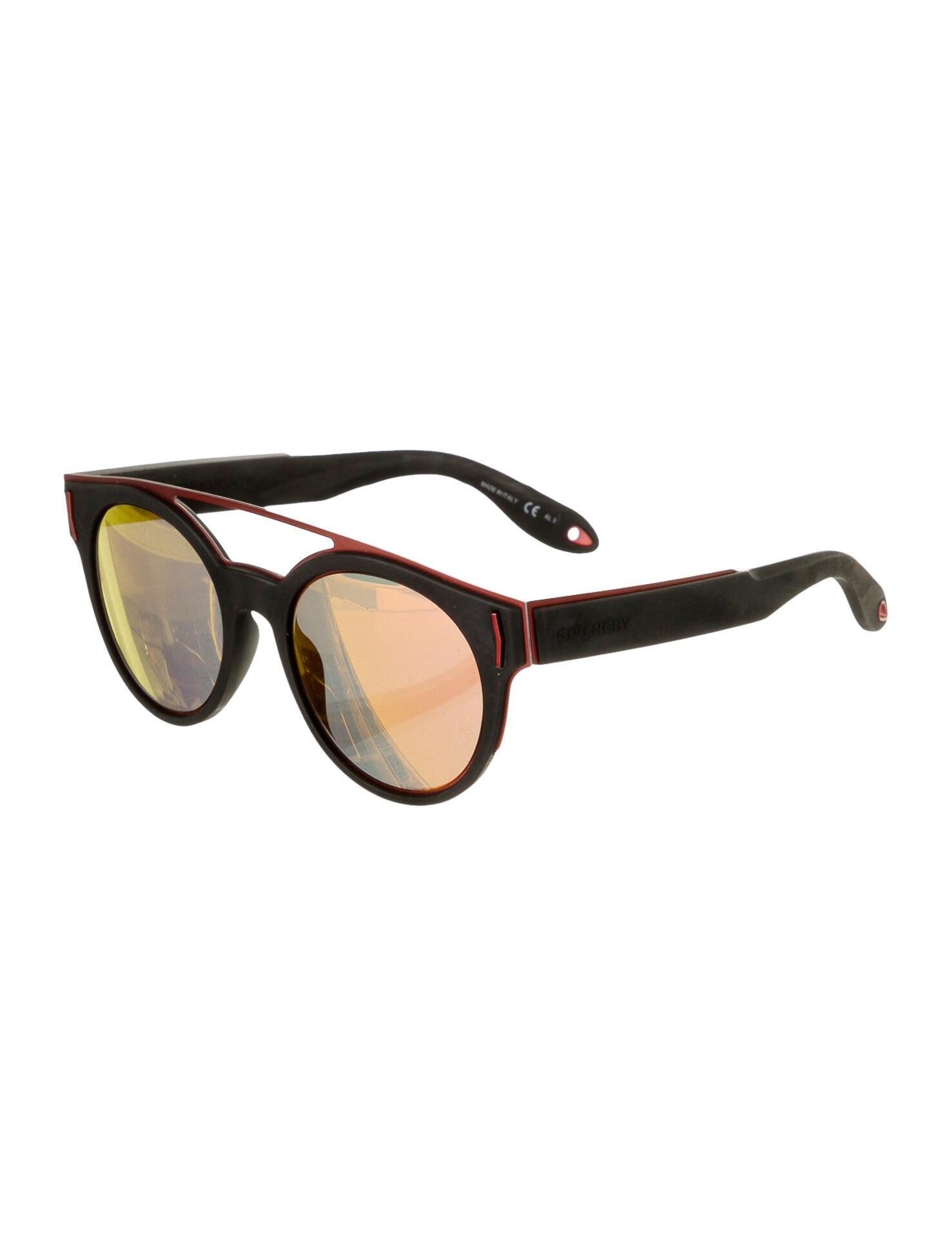 Givenchy Round Mirrored Sunglasses