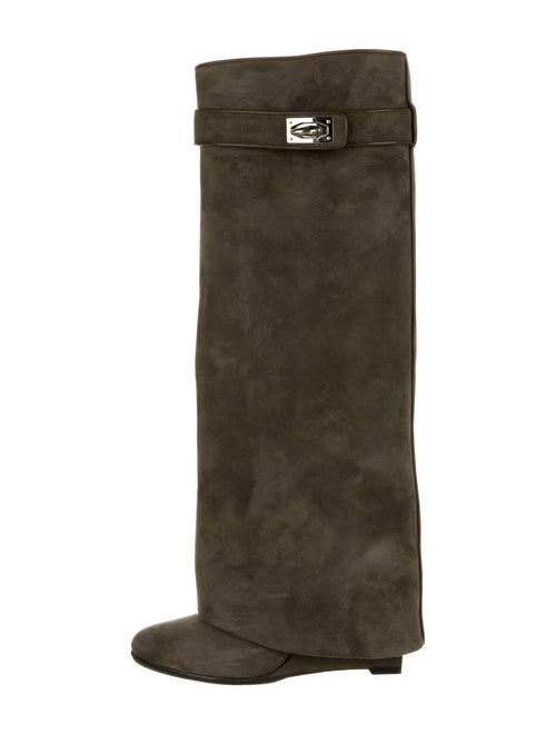 Givenchy Suede Boots Suede Boots Green