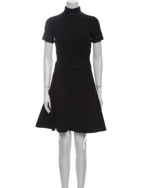 Givenchy Turtleneck Mini Dress Black