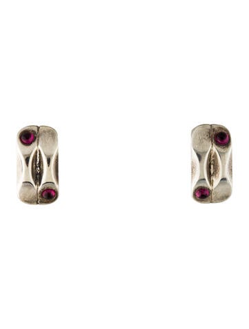 Georg Jensen Garnet Clip On Earrings Gjj21033 The Garnet Clip On Earrings