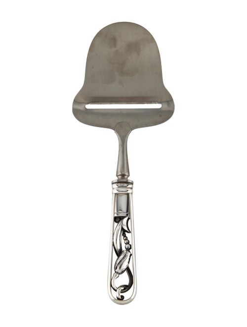 Georg Jensen Blossom Sterling Silver Cheese Plane