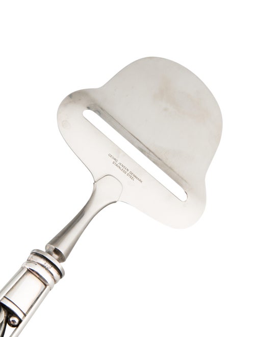 Georg Jensen Blossom Sterling Silver Cheese Plane