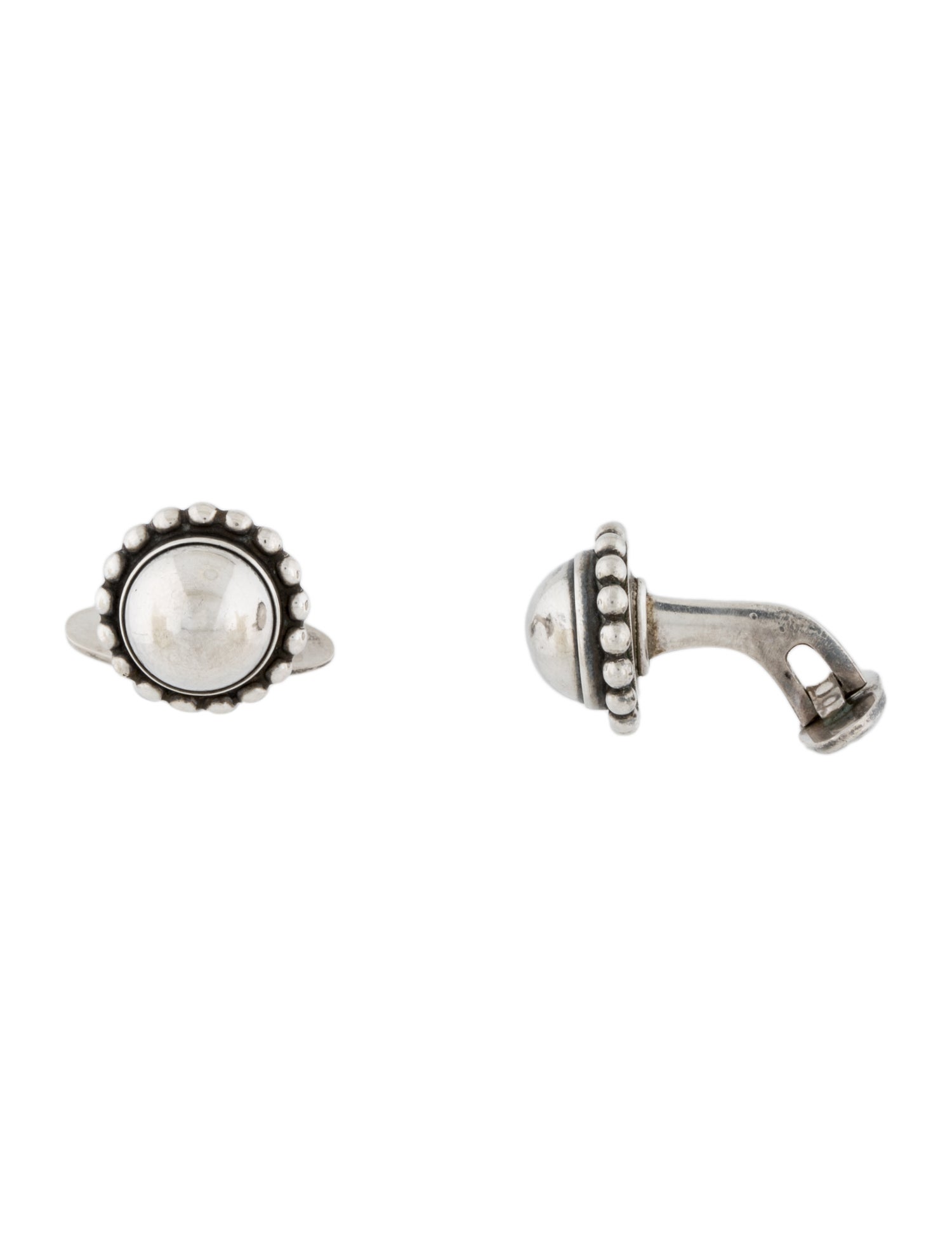 Georg Jensen Round Classic No. 25 Cufflinks