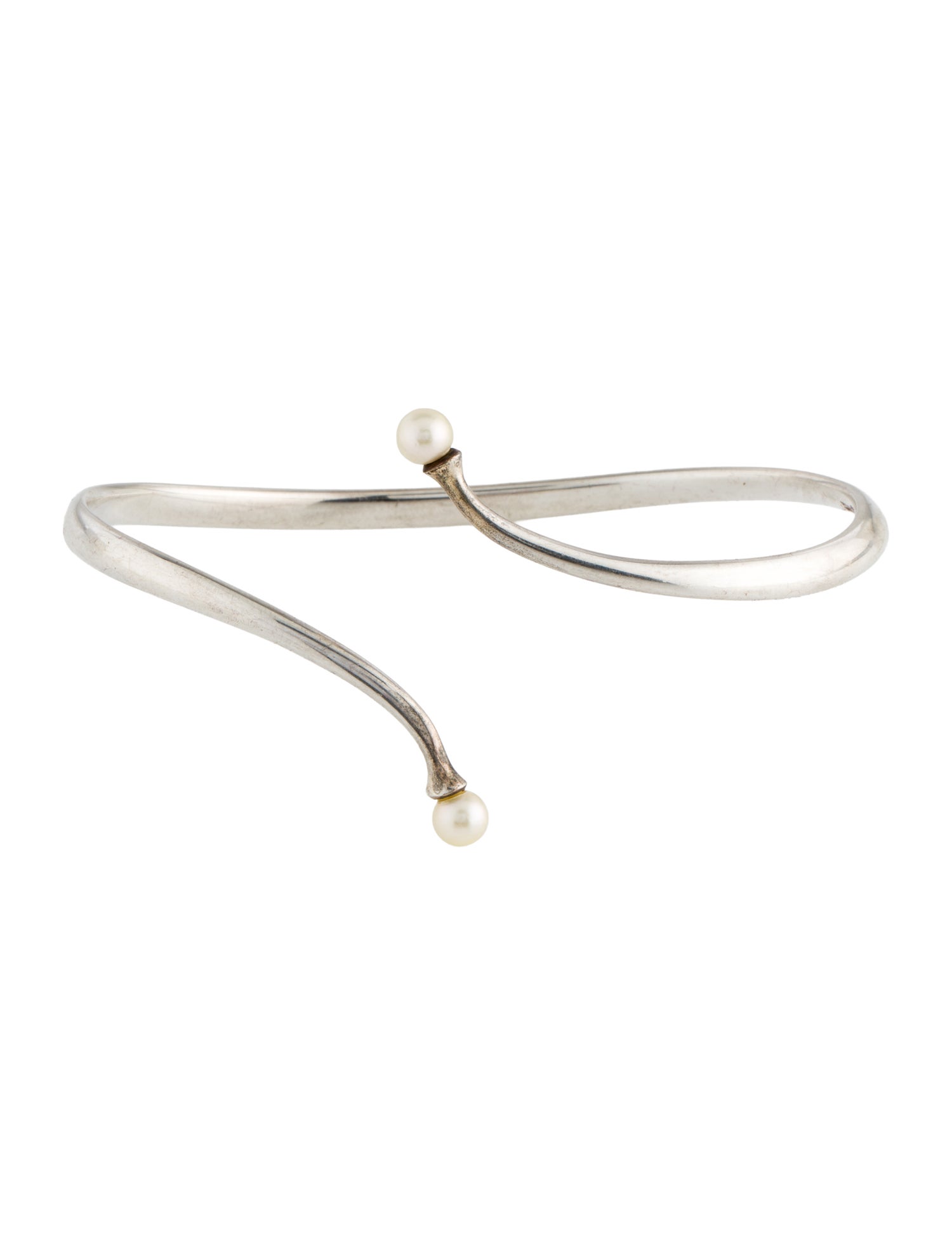 Georg Jensen Pearl Cuff Bracelet