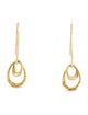 Georg Jensen 18K Offspring Drop Earrings