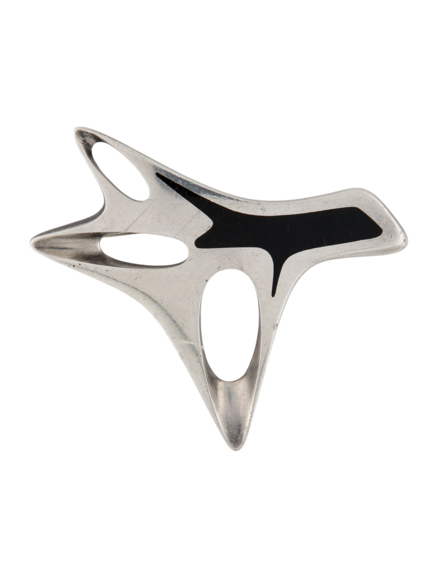 Georg Jensen Vintage Enamel Henning Koppel Brooch