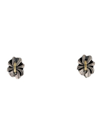Georg Jensen Two-Tone Lene Munthe Clip-On Earrings
