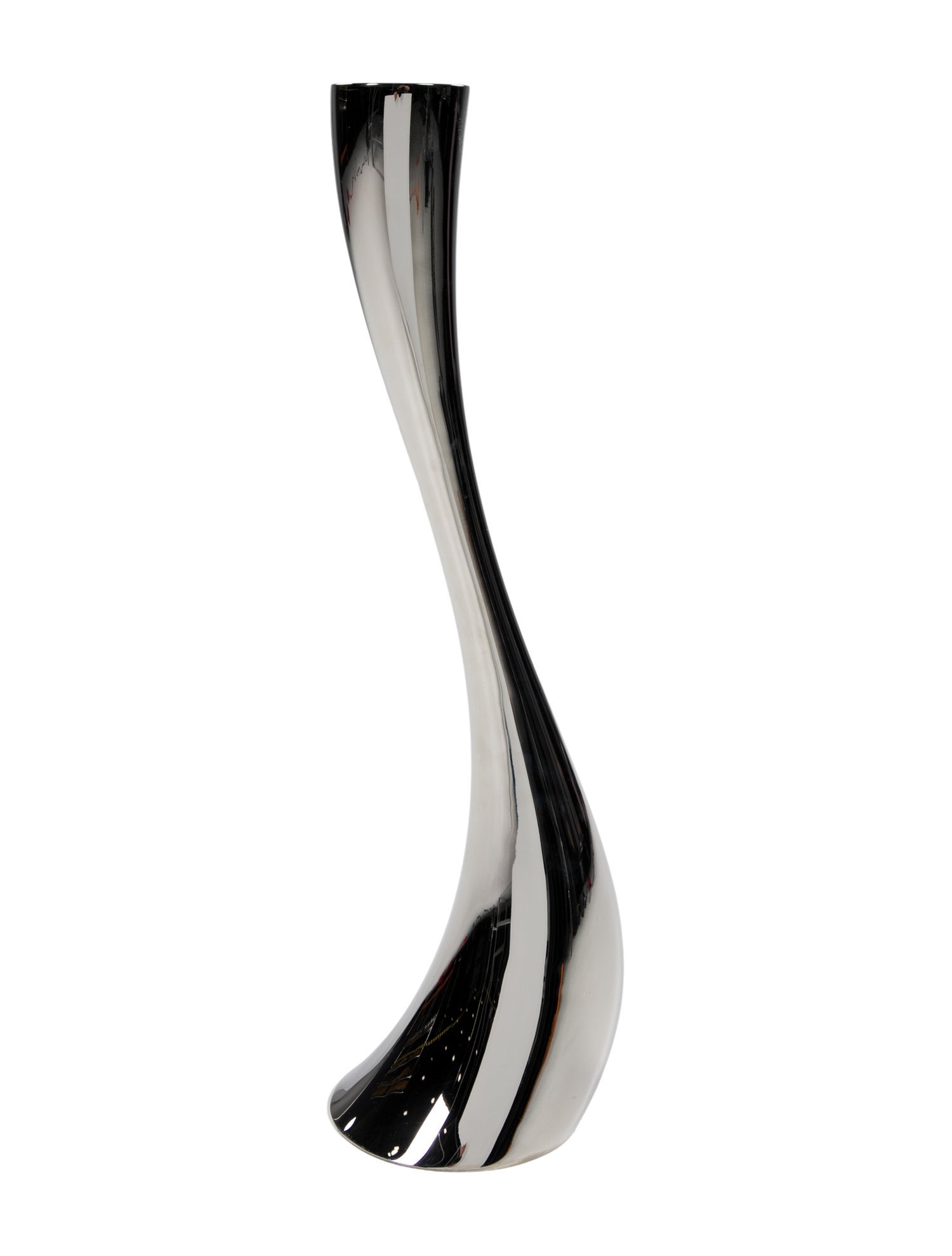 Georg Jensen Large Cobra Candlestick w/ Tags
