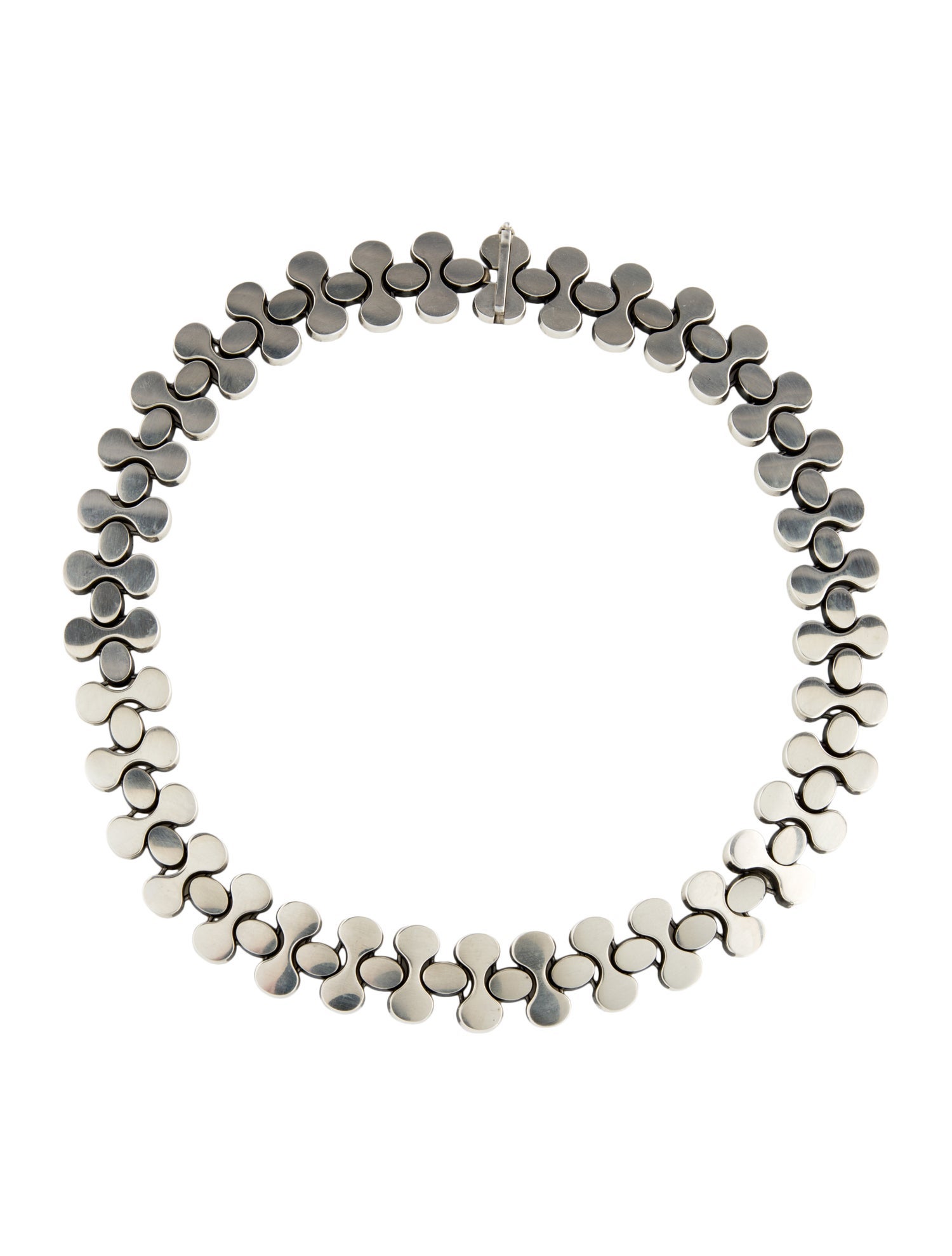 Georg Jensen Op-Art Collar Necklace
