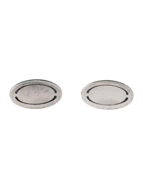 Georg Jensen Oval Cufflinks