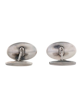 Georg Jensen Oval Cufflinks