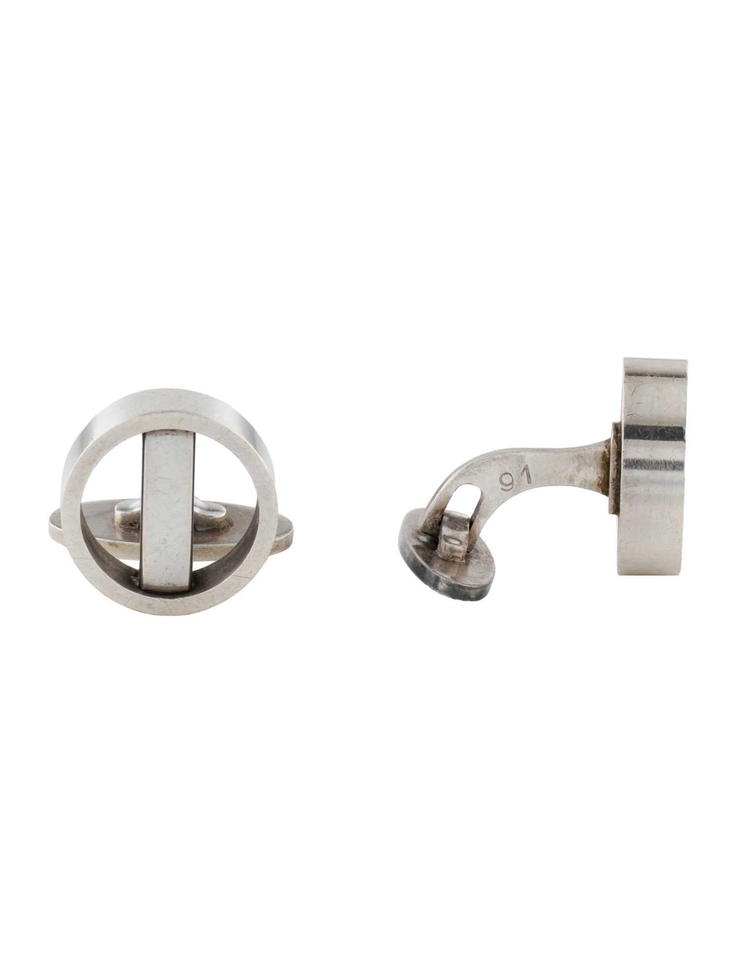 Georg Jensen Round Cufflinks
