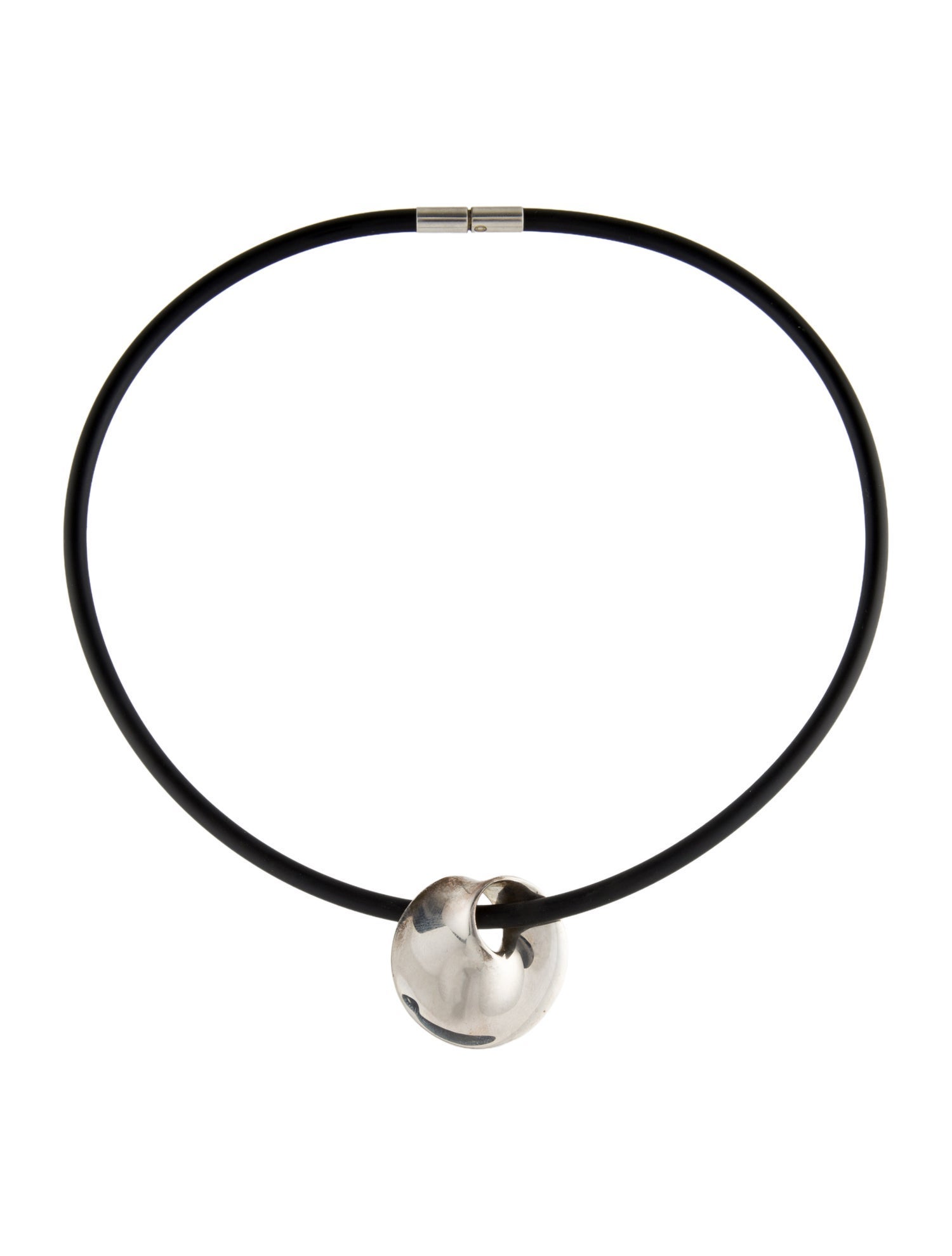 Georg Jensen Moebius Pendant Necklace