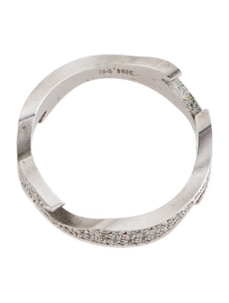 Georg Jensen 18K Diamond Fusion Centre Ring