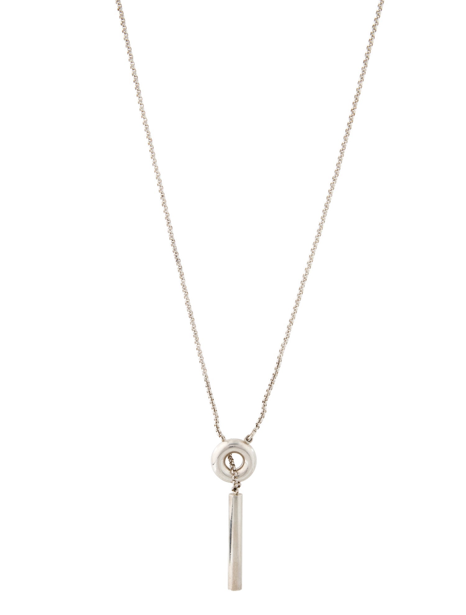 Georg Jensen Pendulum Lariat Necklace