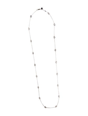 Georg Jensen Oval Link Station Necklace