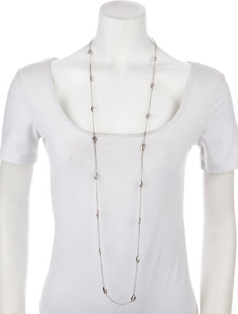 Georg Jensen Oval Link Station Necklace