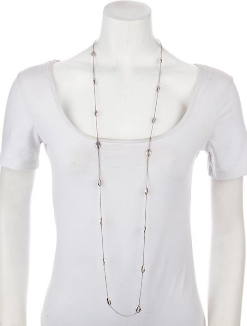 Georg Jensen Oval Link Station Necklace