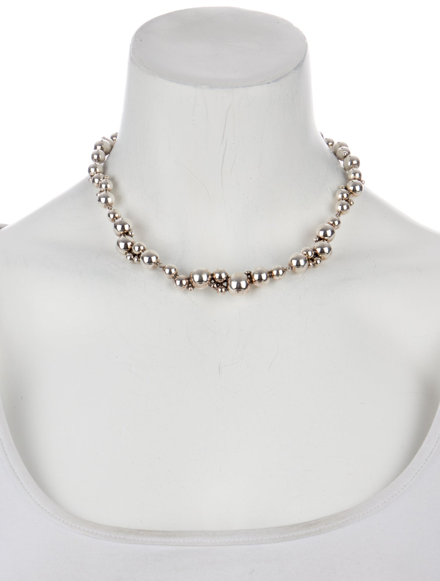 Georg Jensen Moonlight Grapes Collar Necklace