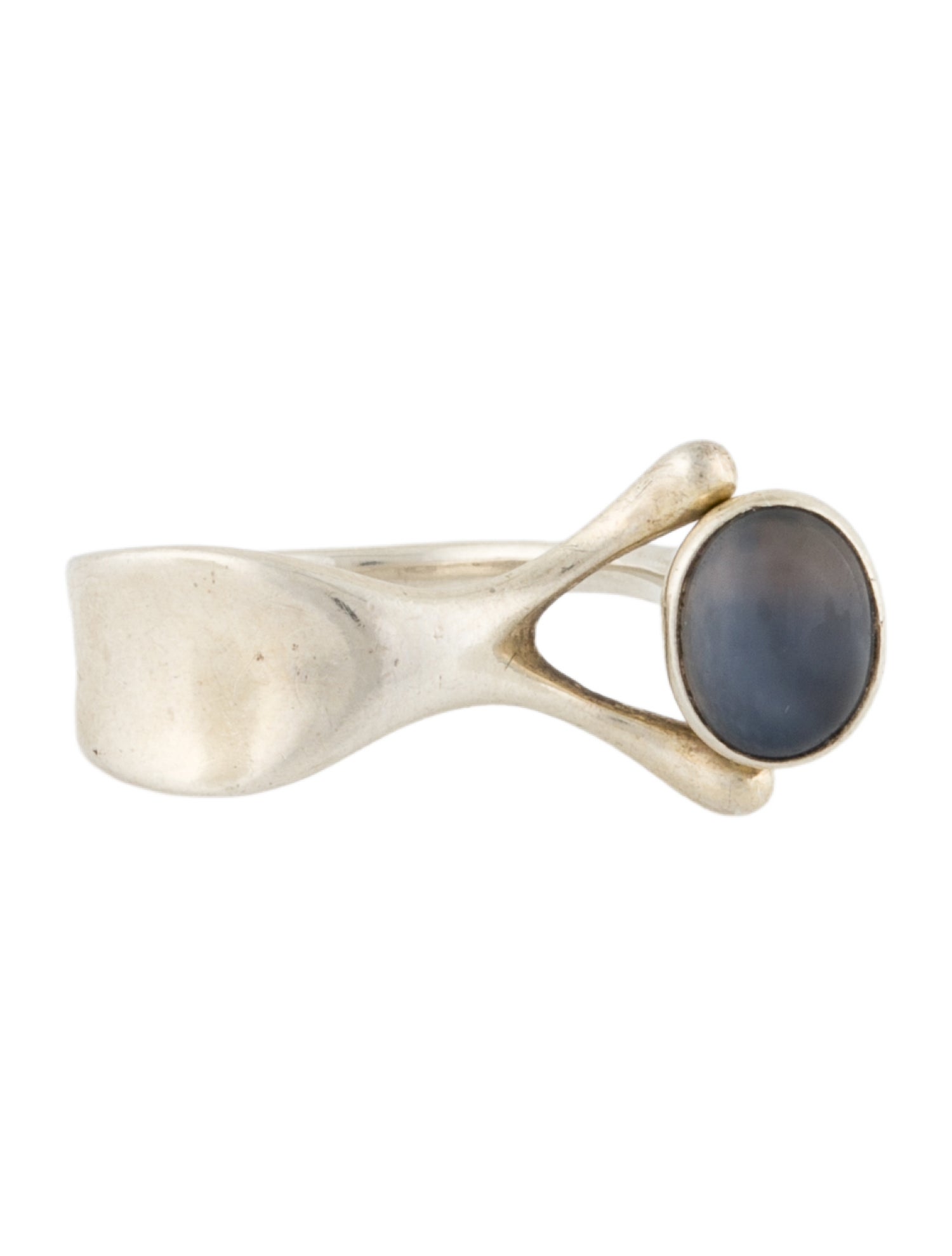Georg Jensen Chalcedony Vintage Cocktail Ring