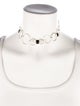 Georg Jensen Onyx Circles Choker Chain Necklace