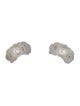 Georg Jensen Double Leaf Stud Earrings