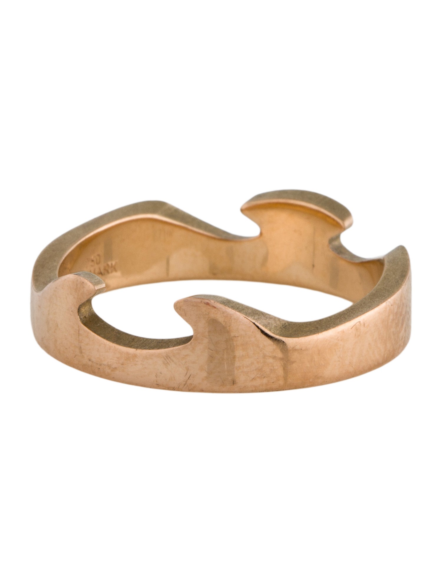 Georg Jensen 18K Fusion End Ring