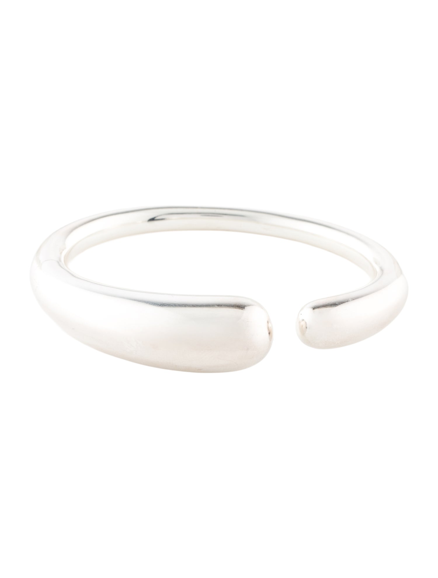 Georg Jensen MERCY Hinged Bangle Cuff Bracelet
