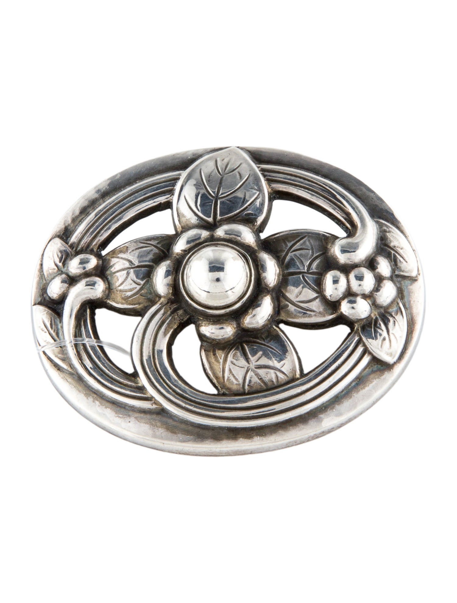 Georg Jensen Floral No.138 Brooch