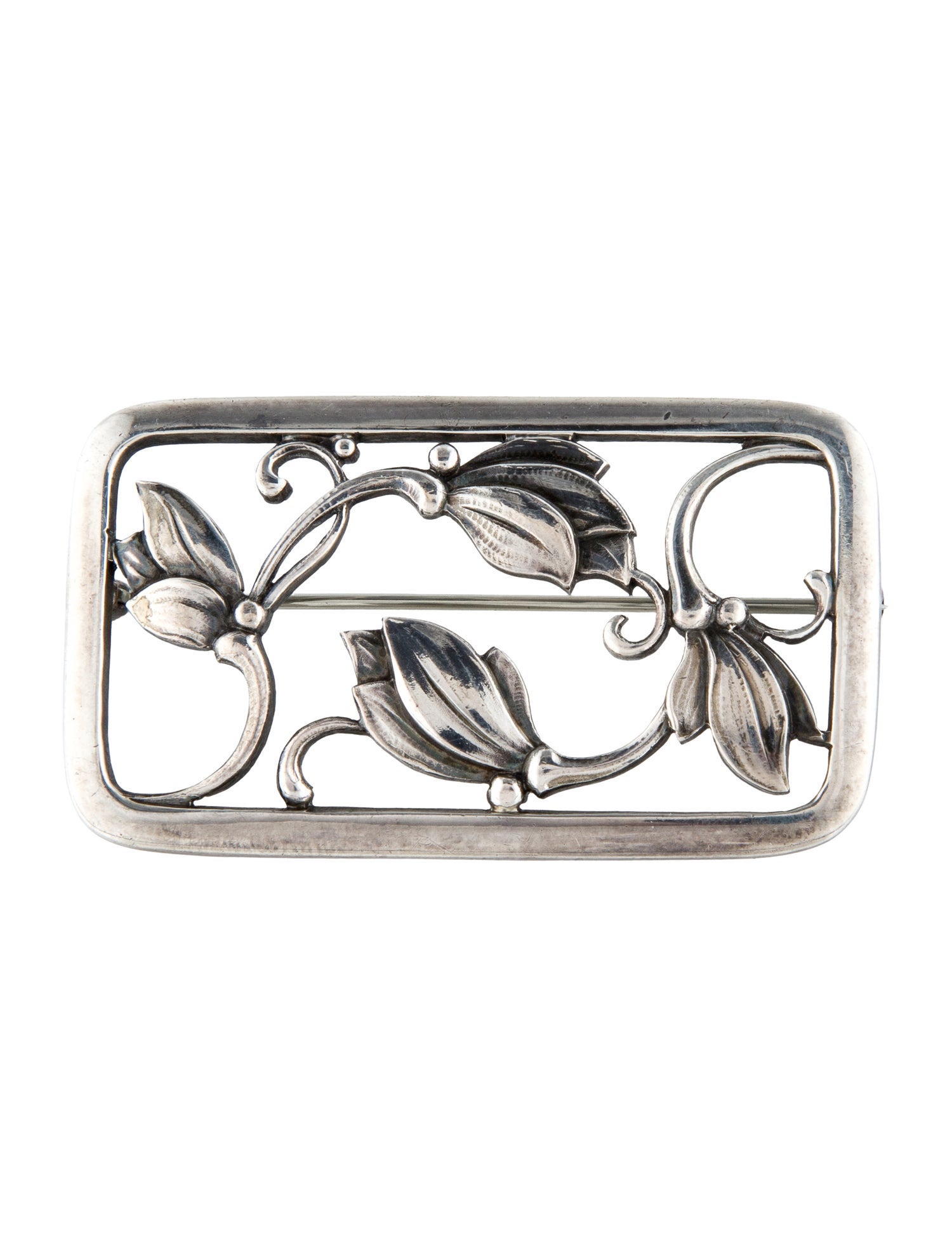 Georg Jensen Floral No. 295 Brooch
