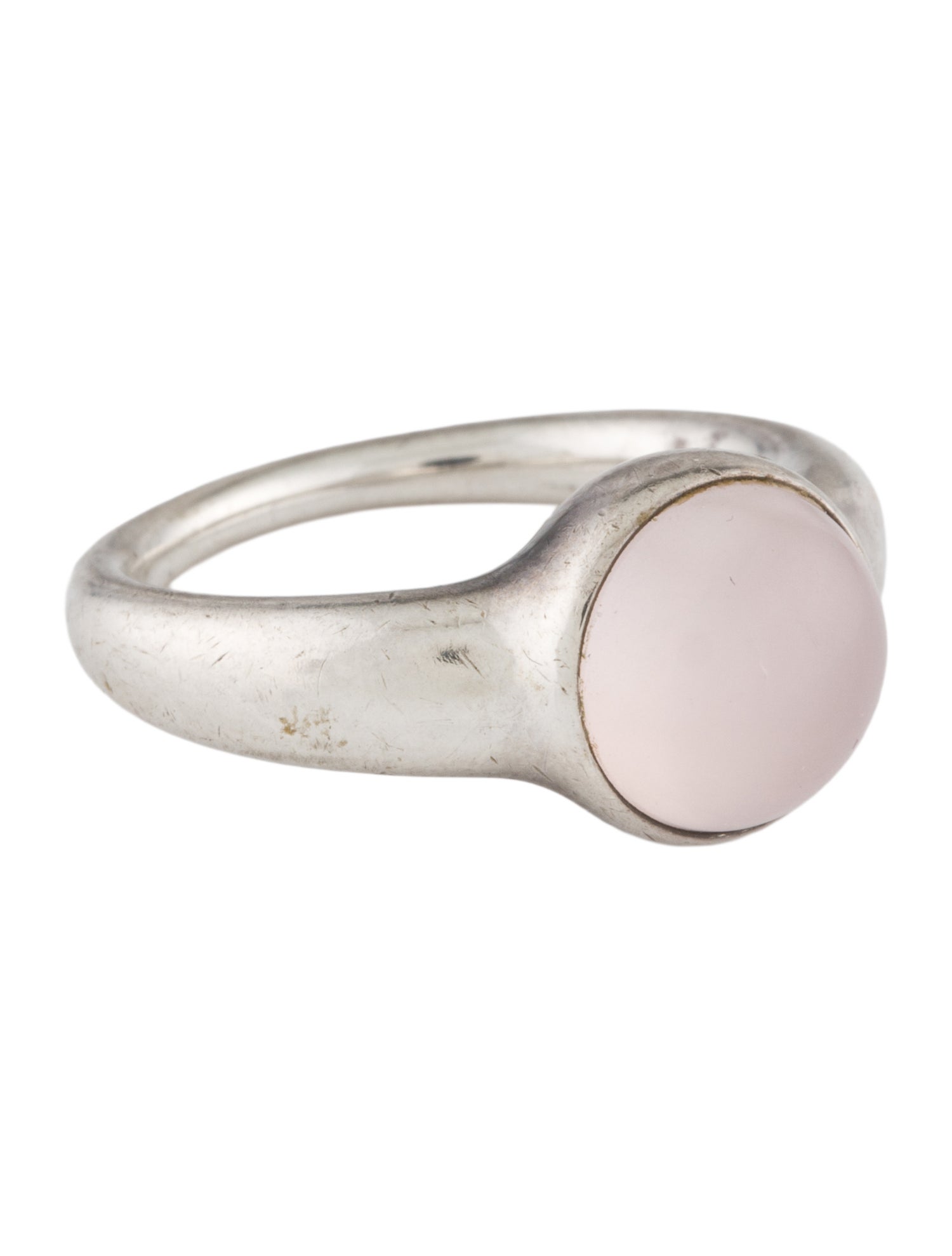 Georg Jensen Rose Quartz Cocktail Ring