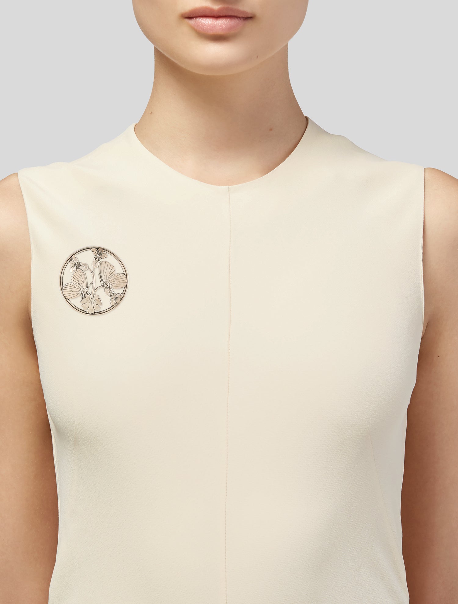 Georg Jensen Moonlight Blossom Pin Brooch