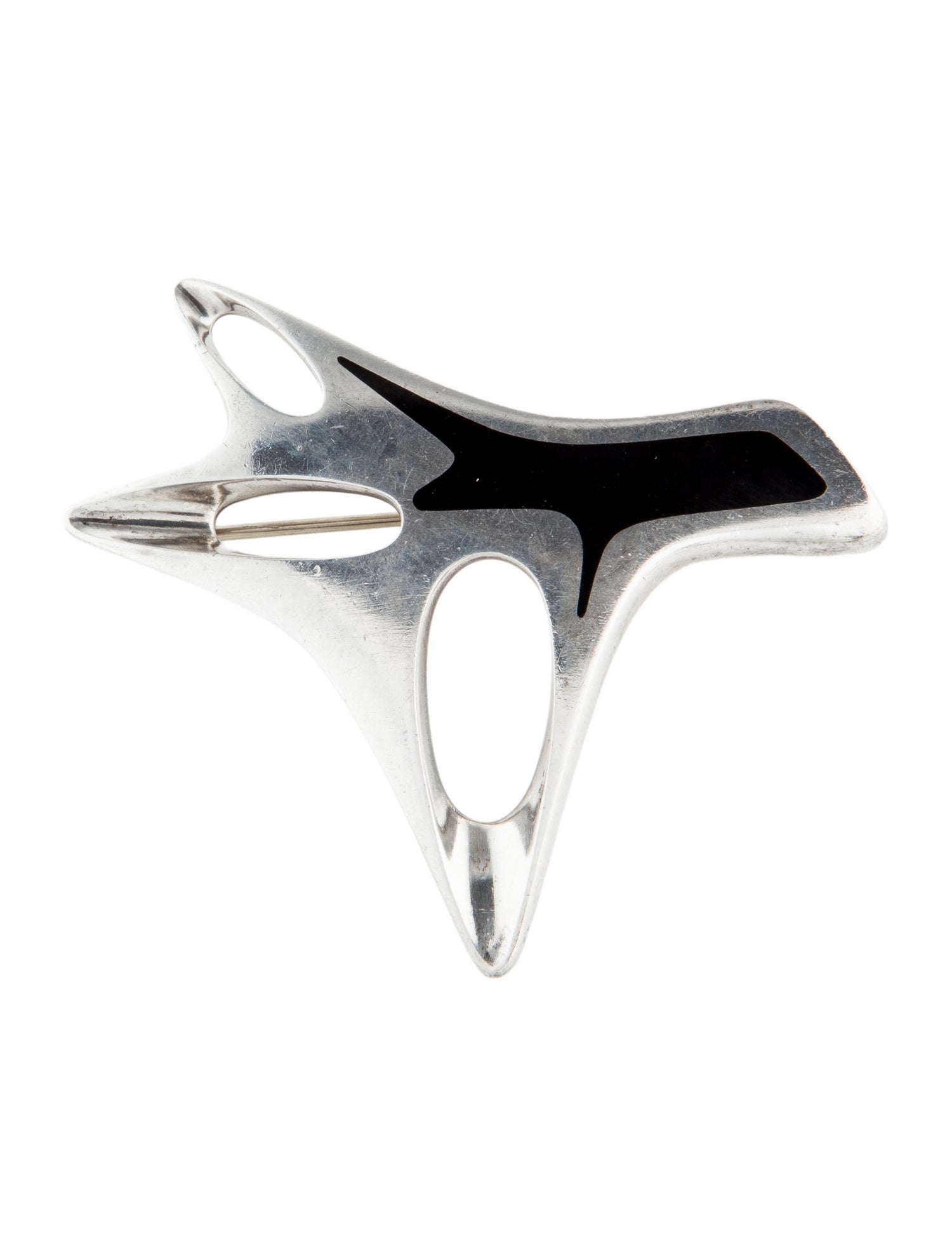 Georg Jensen Vintage Enamel Henning Koppel Brooch
