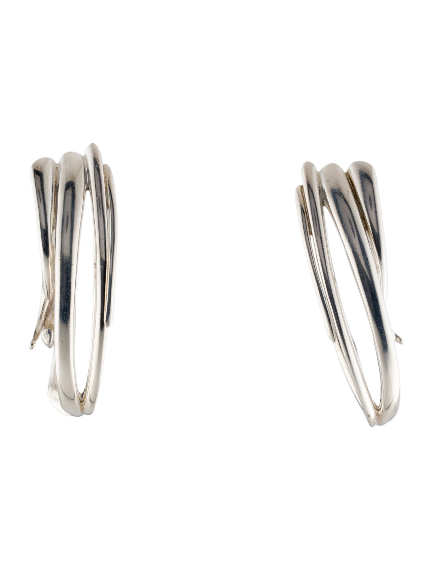 Georg Jensen Arc Drop Earrings