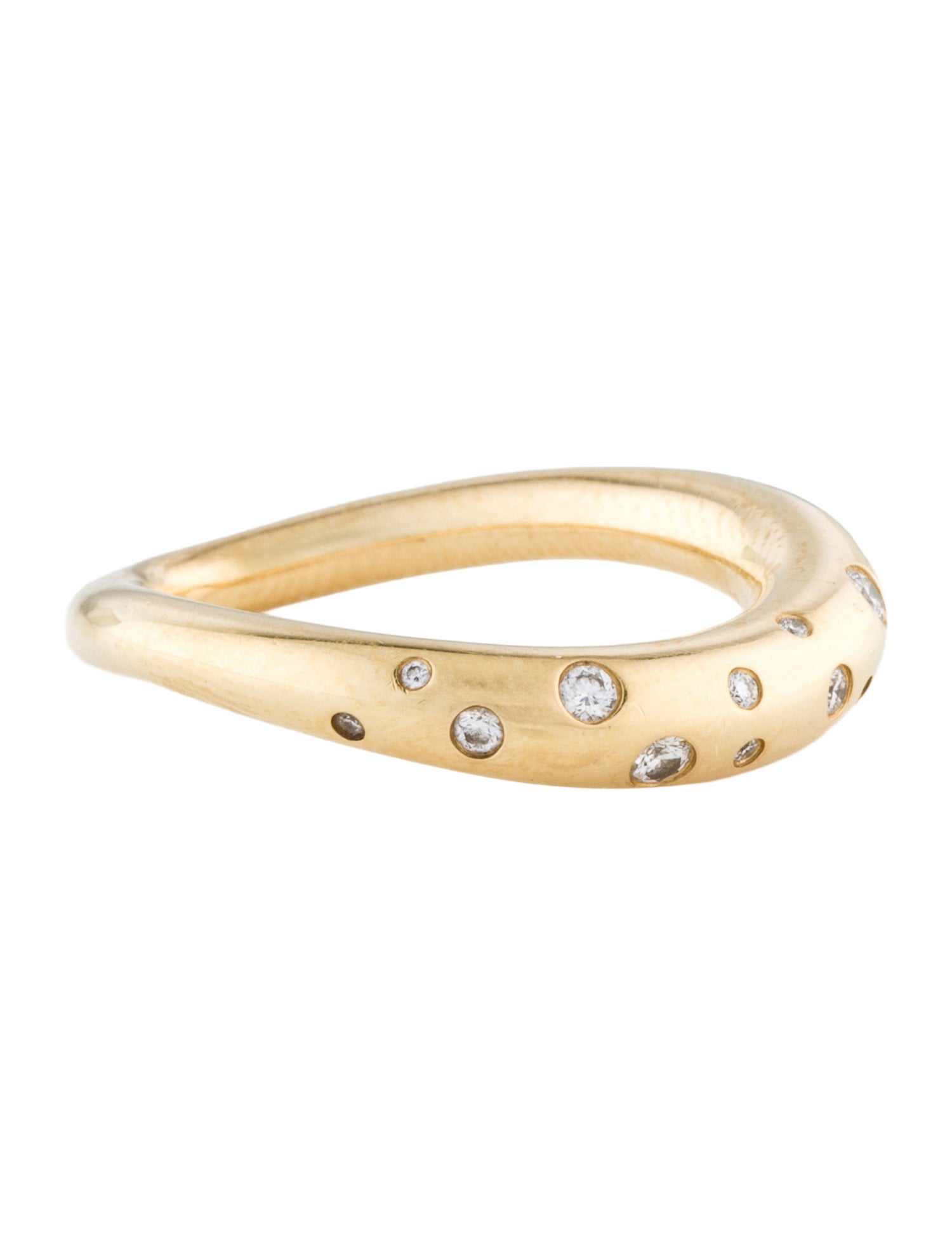 Georg Jensen 18K Diamond Offspring Band