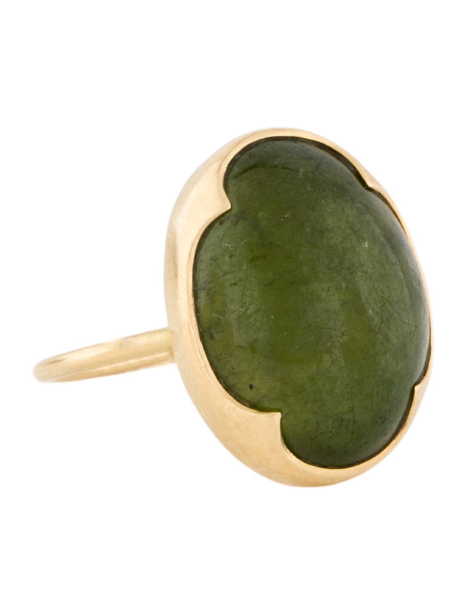 Gabriella Kiss 18K Idocrase Cocktail Ring