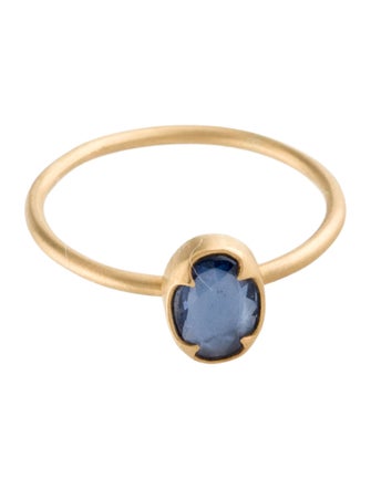 Gabriella Kiss 18K Sapphire Cocktail Ring