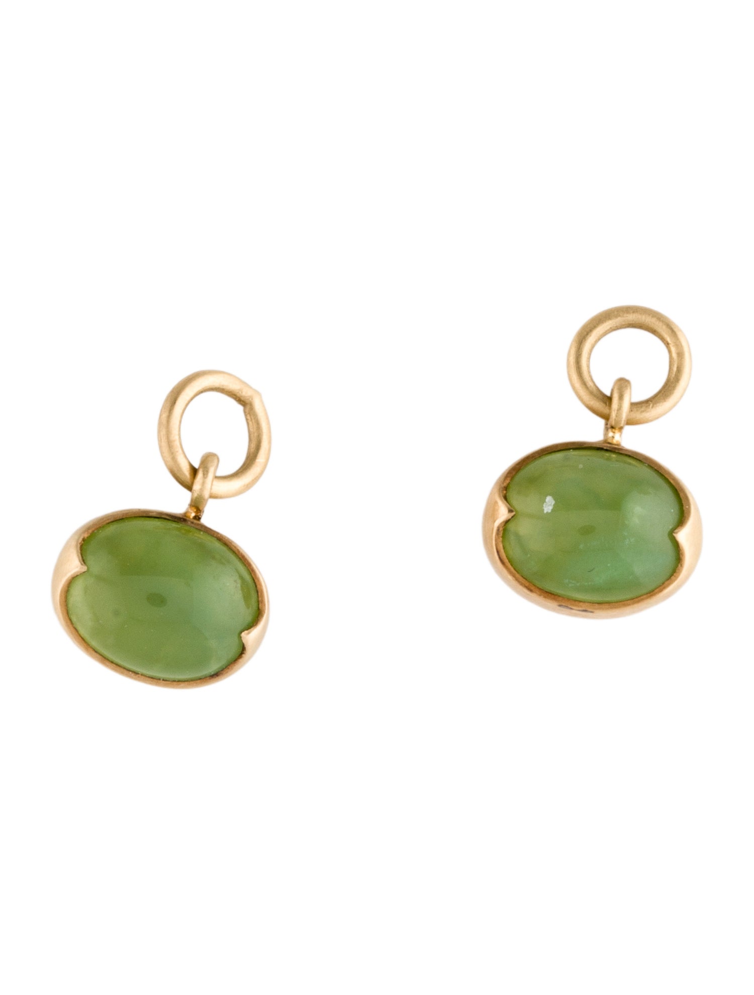Gabriella Kiss 18K Chalcedony Earring Enhancers